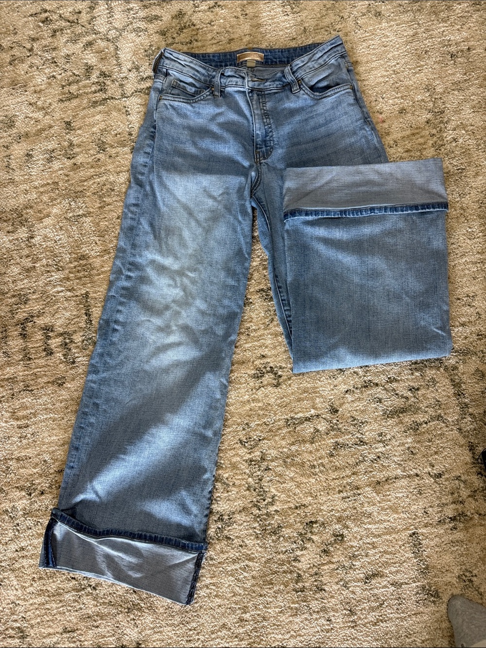 Kut from the Kloth Light Blue Wide Leg Jeans